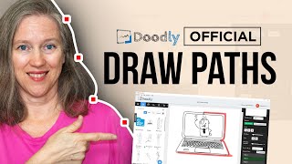 How to use Draw Paths and Add your own Images in Doodly  Doodly Tutorials [upl. by Gwendolen700]