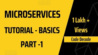 Microservices Basics Tutorial  Spring boot  Interview Questions and Answers  Part1  Code Decode [upl. by Anitneuq]