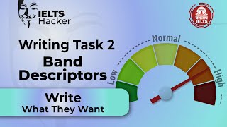 IELTS Writing Band Descriptors  Write What They Want [upl. by Samale]