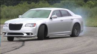 Chrysler 300 SRT8 – Test on Racetrack [upl. by Lyred]