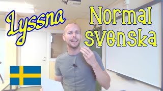 Lyssna på normal svenska SFI [upl. by Novart]