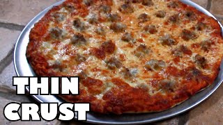 Perfect Chicago ThinCrust Tavern Style Pizza at Home [upl. by Anaoy]