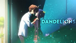 RIkka X Yuuta「AMV」 Dandelions ᴴᴰ [upl. by Nnyltiac986]