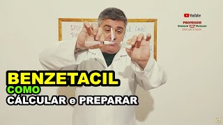 AULA PRÁTICA CÁLCULO E DILUIÇÃO DE BENZETACIL [upl. by Inesita361]