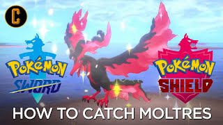 How to Catch Moltres in Pokémon Sword and Shield [upl. by Redna]