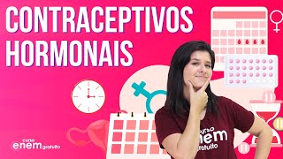 A PÍLULA ANTICONCEPCIONAL E OS CONTRACEPTIVOS HORMONAIS  Resumo de Biologia para o Enem [upl. by Anaujnas]