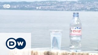 World famous water in Evian France  Euromaxx [upl. by Badger]