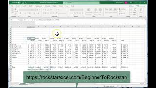 Create an Expense Tracker in Excel in 14 Minutes [upl. by Patrizio]