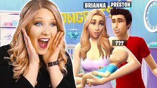 I Had a Baby With PrestonPlayz Sims 4 [upl. by Reiniar734]