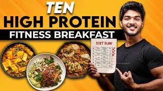 10 “EASY” High Protein Breakfast Options For A Week 150G PROTEIN  Tamil [upl. by Arikehs]