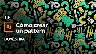 TIP Adobe Illustrator Cómo Crear un Pattern  Juan DíazFaes  Domestika [upl. by Ynohtnacram]