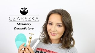 Masażery do twarzy i szczoteczka soniczna DermoFuture  Czarszka [upl. by Ellednahc]