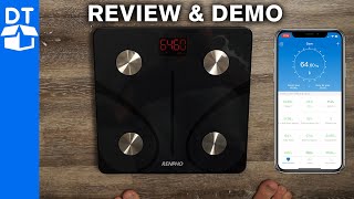 Renpho Bluetooth Smart Scale Review amp Demo [upl. by Enaid]