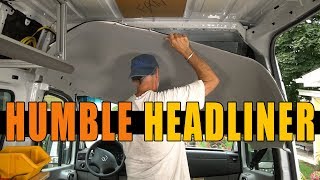 INSTRUCTIONAL  Detailed Sprinter Van Headliner Removal [upl. by Abroms83]