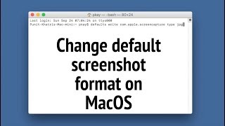 How to Save Screenshots as JPG on Mac [upl. by Lightfoot]