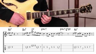 Sunny  Learn The Melody  Jazz Guitar Lesson [upl. by Ahsinroc]