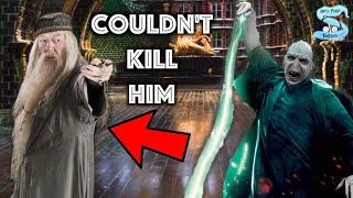 Why Voldemort Couldnt Kill Dumbledore In The Ministry [upl. by Stolzer]