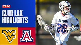 Arizona vs West Virginia  Club Lacrosse Highlights 2022 [upl. by Ahsiuqel]