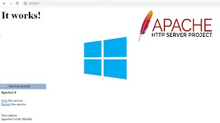 Install amp Set Up Apache Web Server on Windows 10  Quickly [upl. by Valsimot]