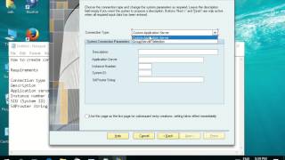 How to create connection to SAP instance [upl. by Nirrek]