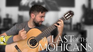 THE LAST OF THE MOHICANS Promentory  Classical Guitar Cover [upl. by Attolrac]