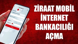 ZİRAAT MOBİL İNTERNET BANKACILIĞI AÇMA [upl. by Nillad982]