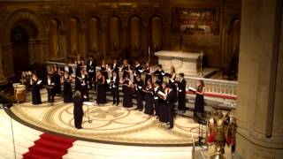 Bruckner quotLocus istequot Stanford Chamber Chorale [upl. by Angus]