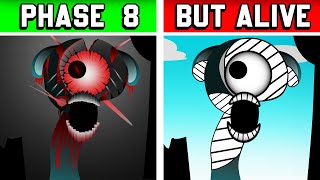 Incredibox Sprunki  Phase 8 But Everyone Is Alive  Mix Phase 8  All character together [upl. by Nauqet991]