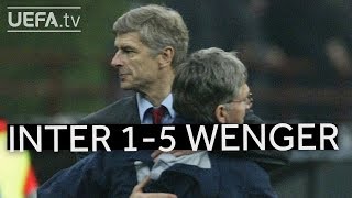 WENGERS GREAT VICTORIES Inter 15 Arsenal [upl. by Ayram57]