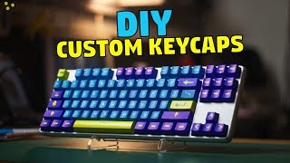 How to Make CHEAP Custom Keycaps [upl. by Ivgnout]