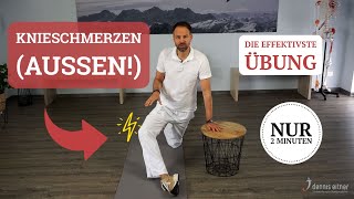 Knieschmerzen an der Außenseite lösen  Diese Übung hilft dir direkt [upl. by Simonne]