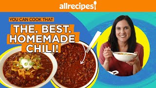 How To Make The Best Homemade Chili  Allrecipes [upl. by Chic610]