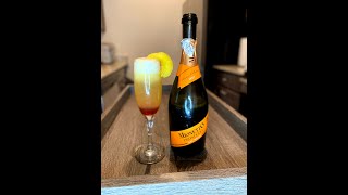 Peach Bellini Recipe Easy 🍑  How to Make Peach Bellini [upl. by Olraced]