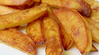 Crispy Oven Baked French Fries Recipe [upl. by Lahtnero]