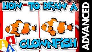 How To Draw A Realistic Clownfish [upl. by Louanne]