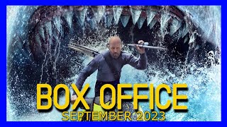 BOX OFFICE of 2023 Top 30  SEPTEMBER Worldwide [upl. by Alletse]