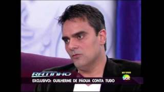 Parte 1 Entrevista de Guilherme de Pádua ao Ratinho no SBT [upl. by Tench]