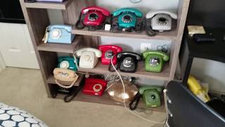 Rotary Phone Dialing Winter 2018 [upl. by Pincas]