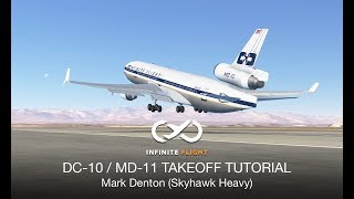 DC10MD11 Takeoff Tutorial [upl. by Woolcott]