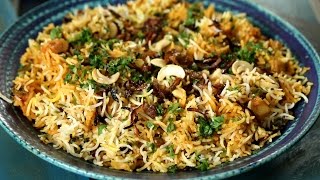 Kerala Biryani Recipe  Vegetarian Maincourse Recipe  Masala Trails With Smita Deo [upl. by Yesrod]