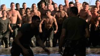 Clint Eastwood Fight Scene Heartbreak Ridge german [upl. by Haduhey570]