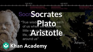 Socrates Plato Aristotle  World History  Khan Academy [upl. by Ilram508]