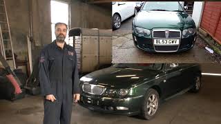 Rover 75 LWB  Video 1 introduction [upl. by Susejedairam]