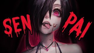 Nightcore  Senpai Deeper version  Lyrics [upl. by Anawk991]