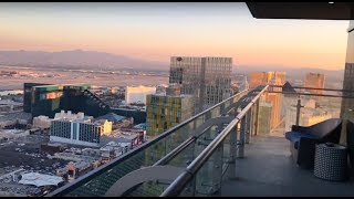 Cosmopolitan Las Vegas Wraparound Terrace Suite Complete with Balcony and Views [upl. by Lled20]