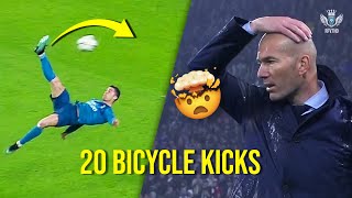 Cristiano Ronaldo all 20 Career Incredible Sensational Crazy Bicycle Kicks Show HD [upl. by Isleana]