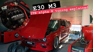 Tuning cleanest real E30 M3 in 5 minutes [upl. by Annaes]