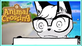 Raymonds Welcoming Gift Animal Crossing New Horizons comic Dub [upl. by Teerprah]