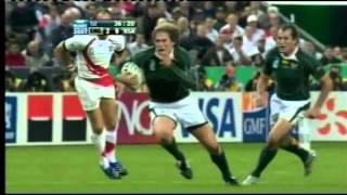 South Africa v England 2007 Final Rugby Highlights [upl. by Macleod876]