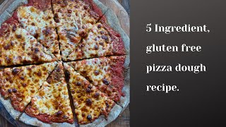 If you are Celiac Make This Gluten Free Pizza Dough Recipe [upl. by Nerok]